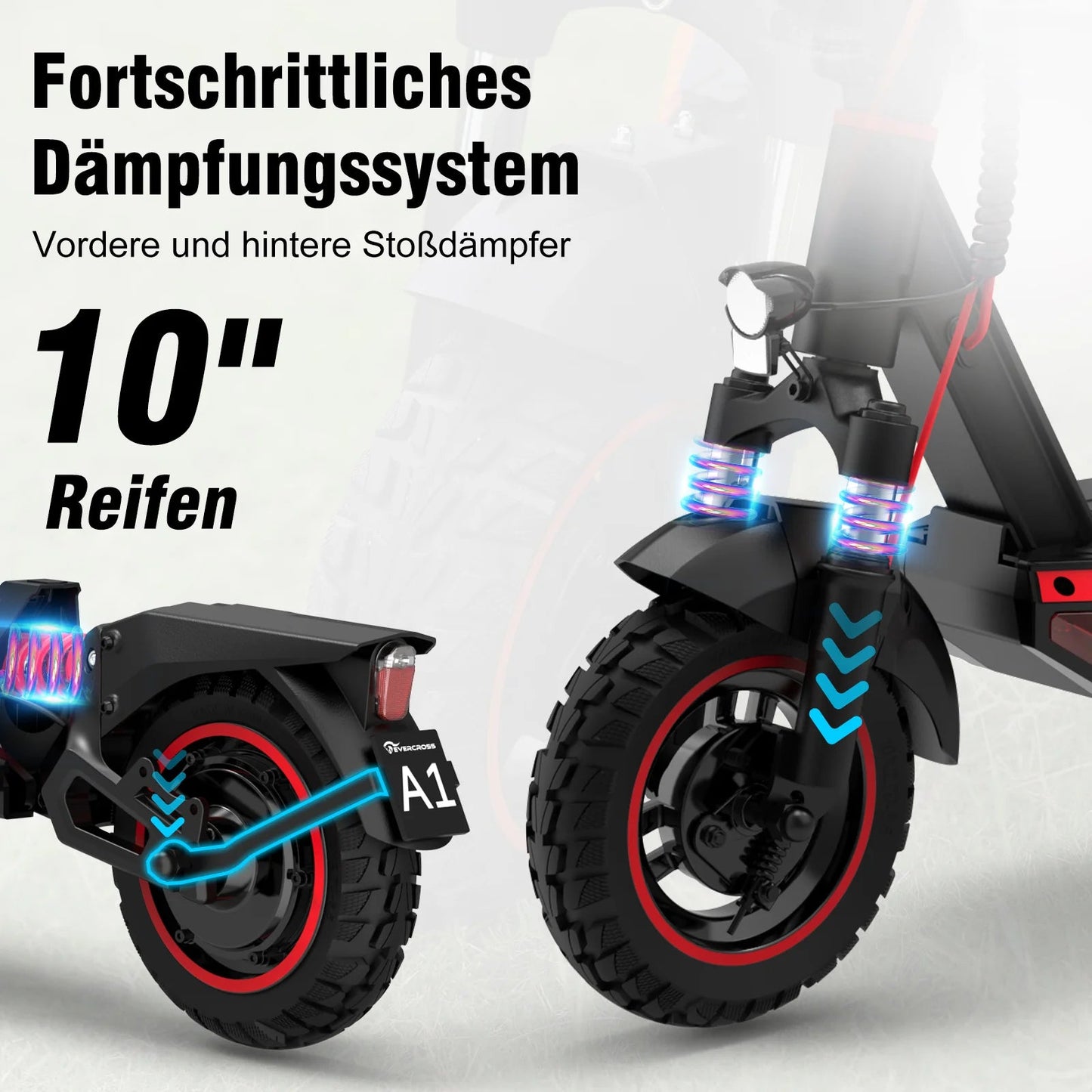 EVERCROSS A1 Elektroroller（ABE） Aran Shop