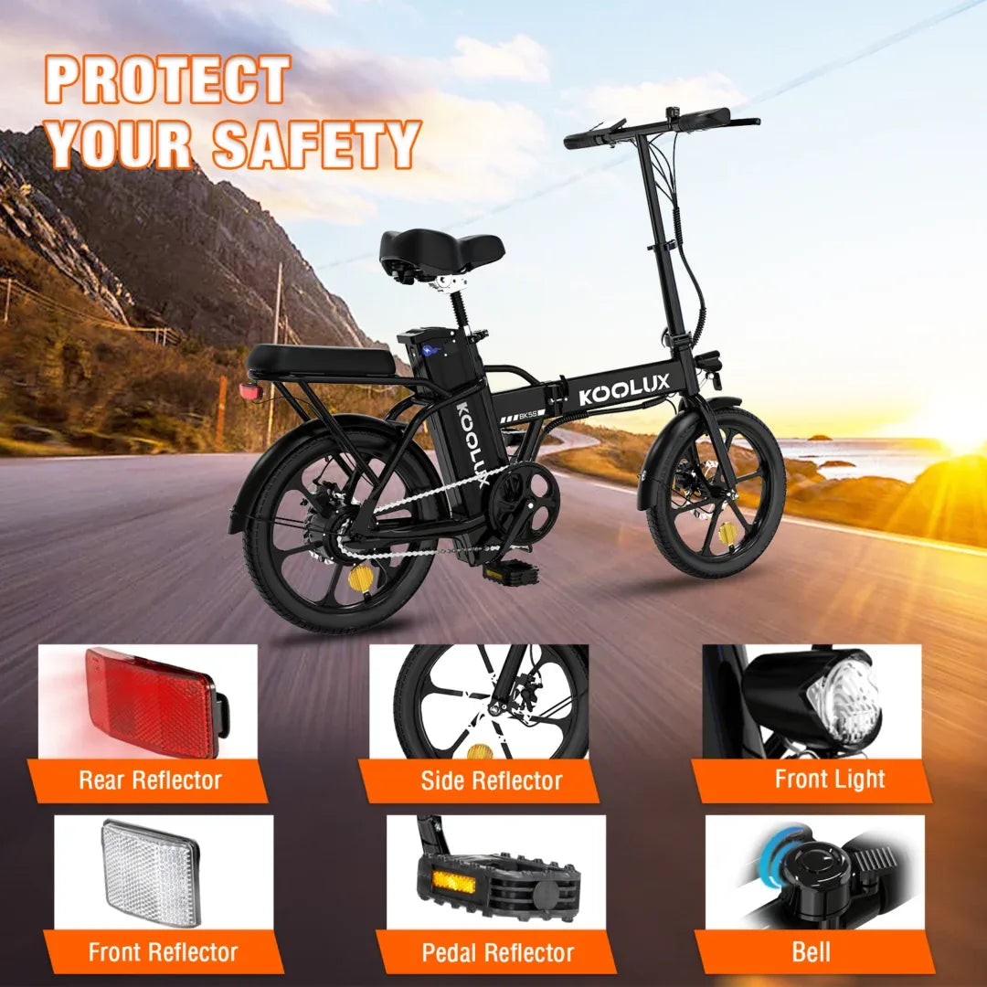 KOOLUX BK5S Foldable E-Bike: Aran Shop