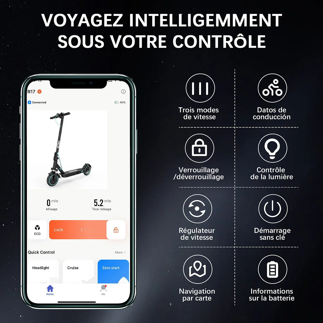 'RCB' R17  E-scooter - Aran Shop