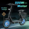 BOGIST M5 Elite-Honeywhale Zima Blue Electric Scooter 14” Front Rear Tire 500W 40-45 KM Range More Powerful for EU Aran Shop