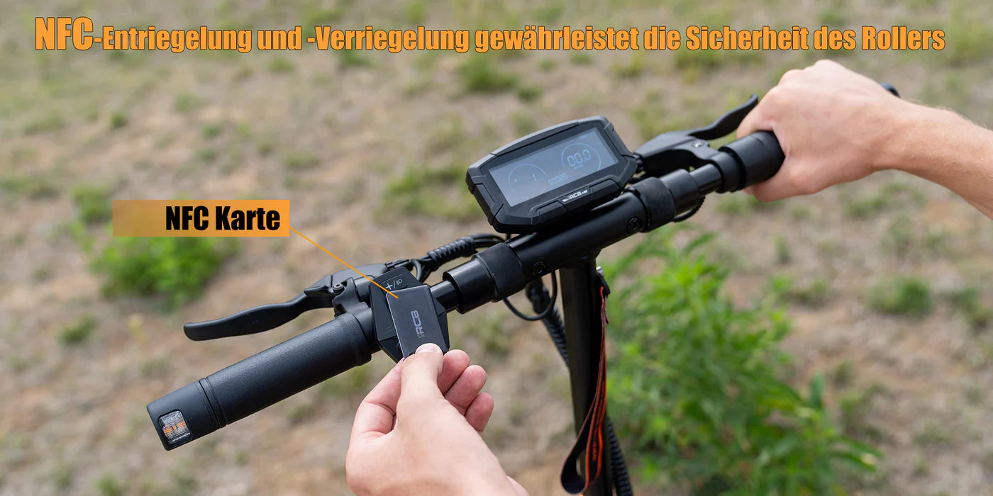 RCB D5 PRO ABE Elektroroller Blinker Ultra (RCB D5 PRO NFC+Turn Signal) Aran Shop