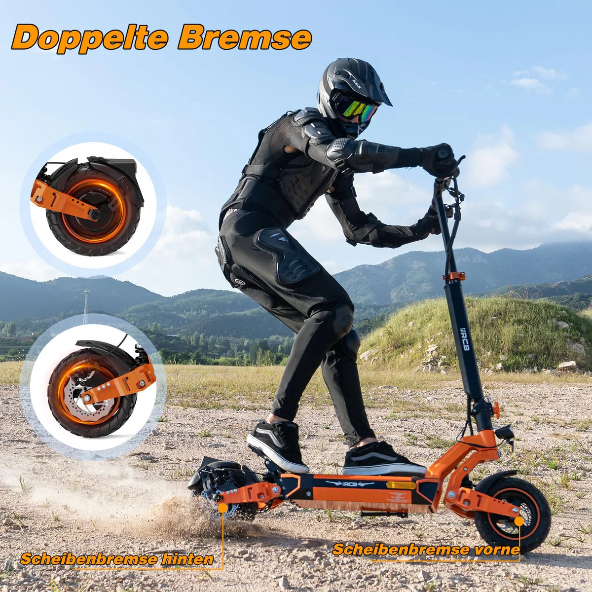 RCB D7 PRO ABE Elektroroller Aran Shop