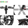 Koolux X11 Faltbares E-Bike mit Doppelt-Batterie Aran Shop