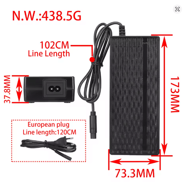 Ladegerät Kugoo Kukirin G2 Pro Aran Shop