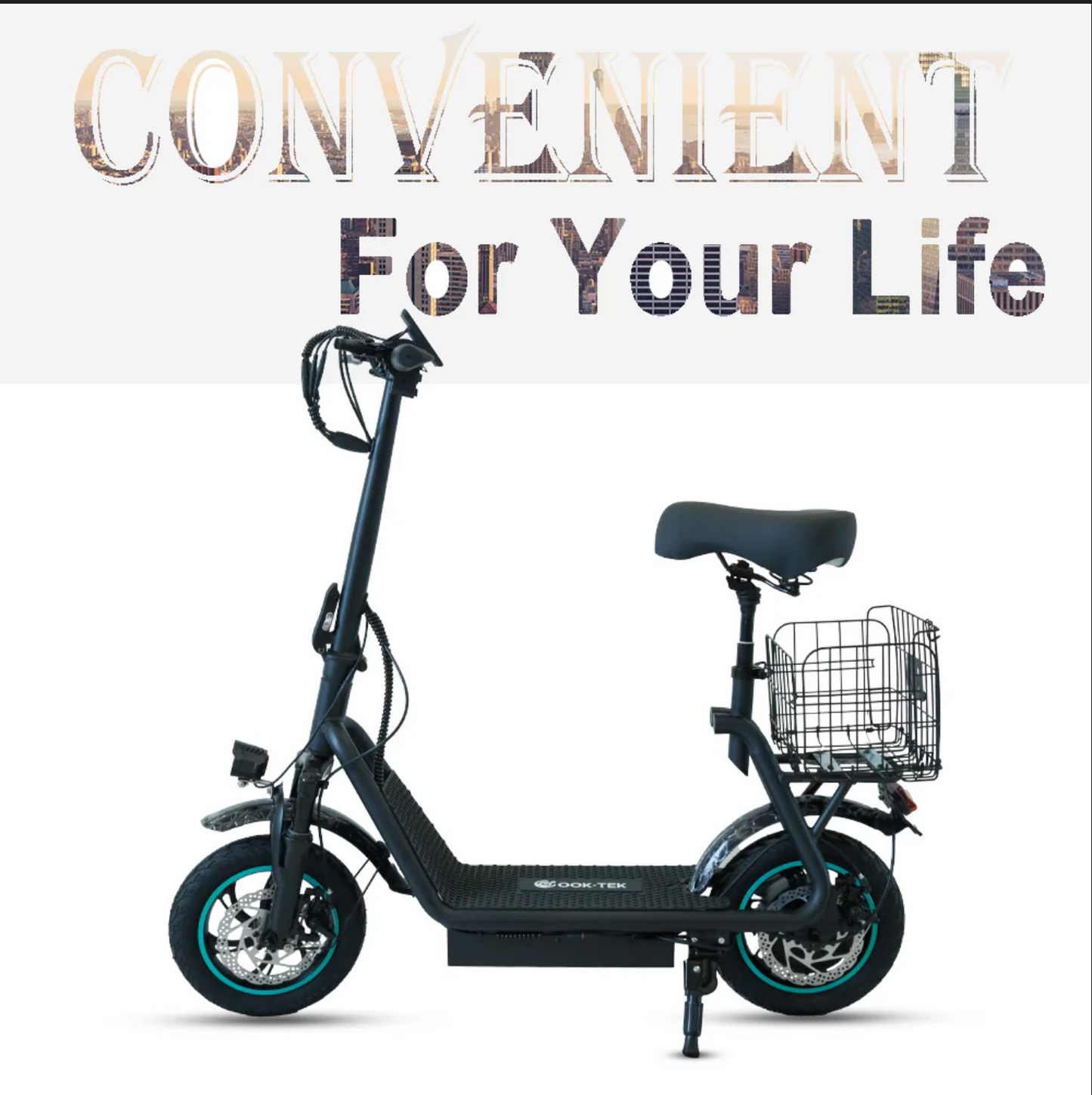 V12Pro E-Scooter – Komfort trifft Power Aran Shop