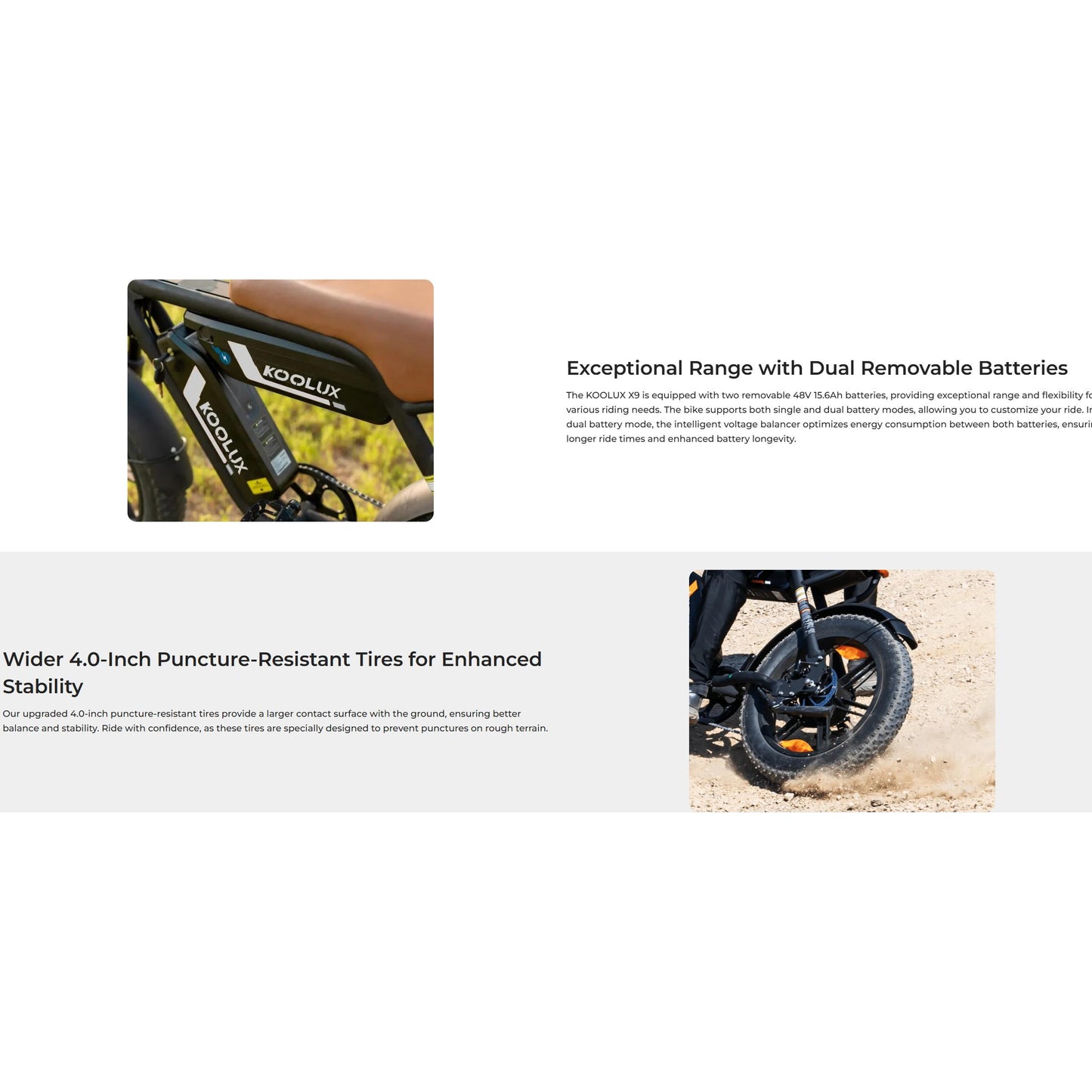 KOOLUX X9 Pro Elektrofahrrad Aran Shop