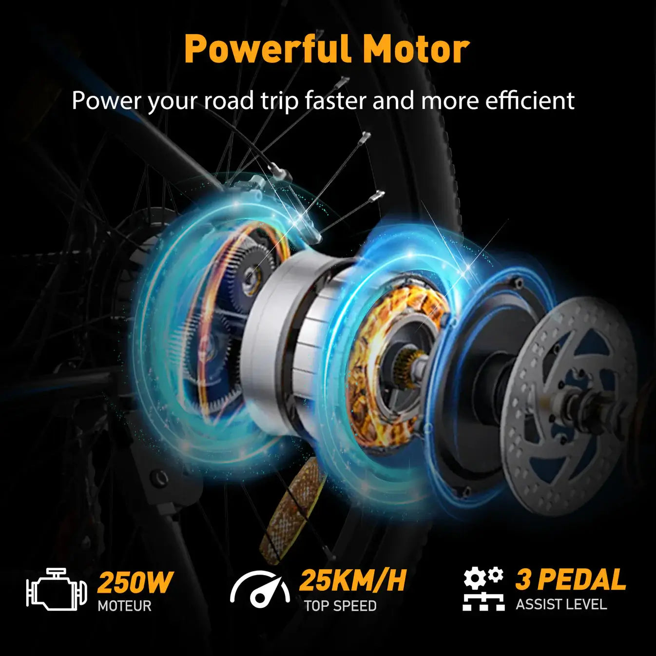 Hitway BK11 Folding Electric Bike Aran Shop