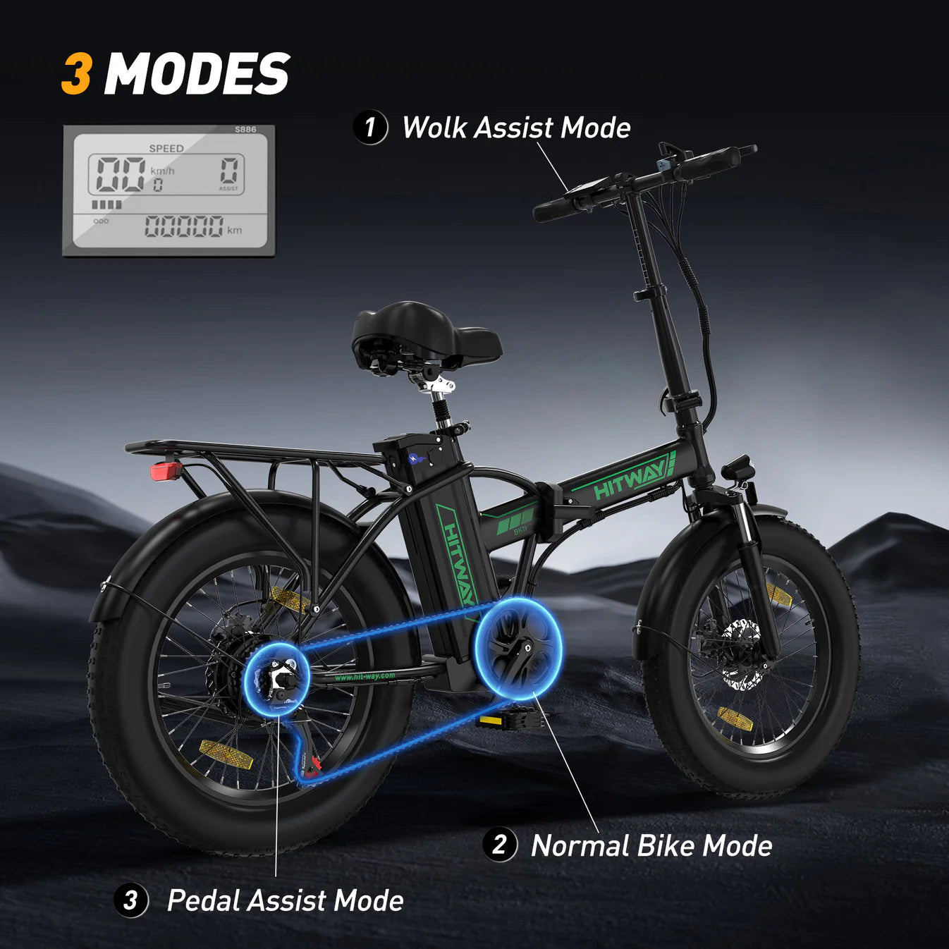 EG01 Electric Bicycle Aran Shop