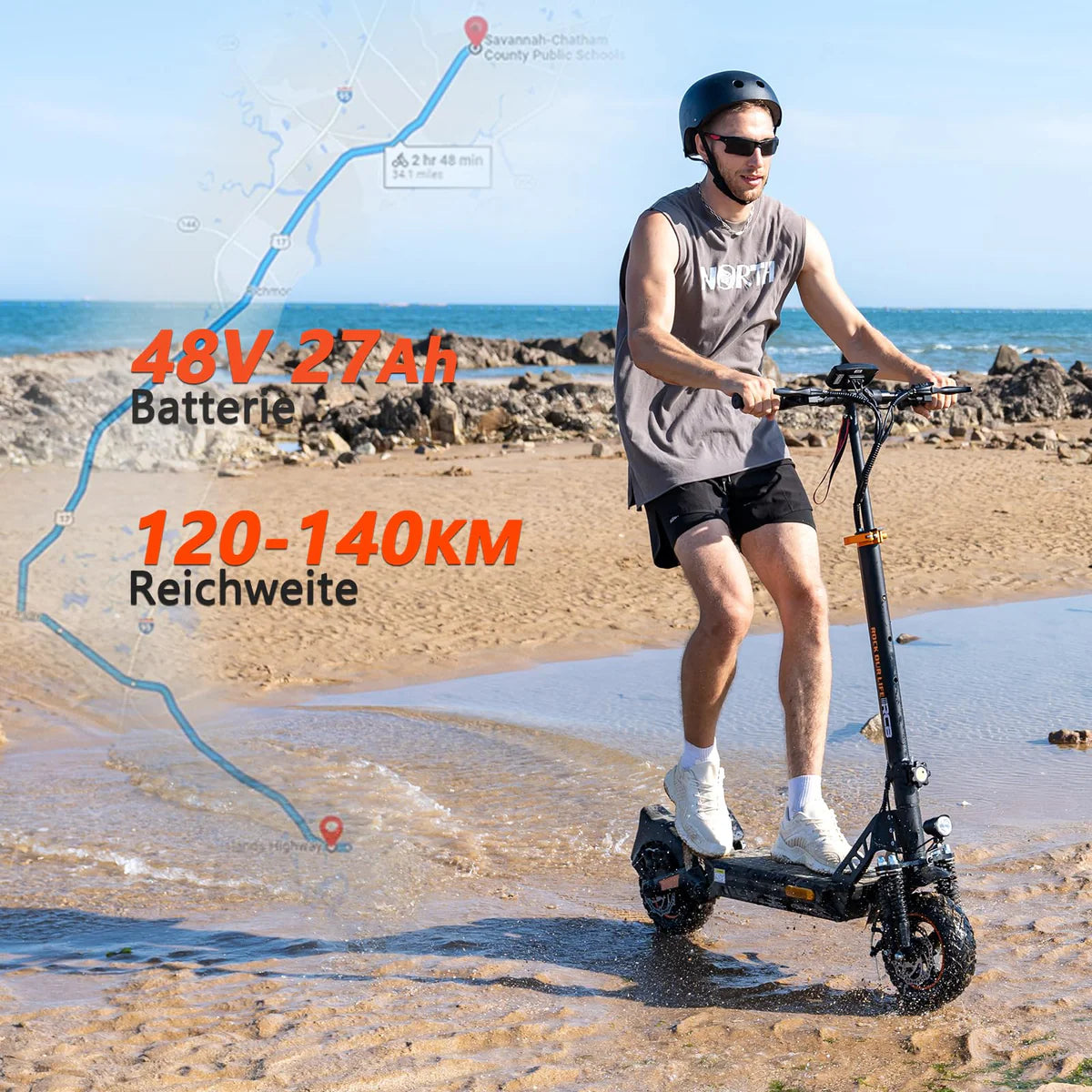 RCB D5 PRO ABE Elektroroller Aran Shop