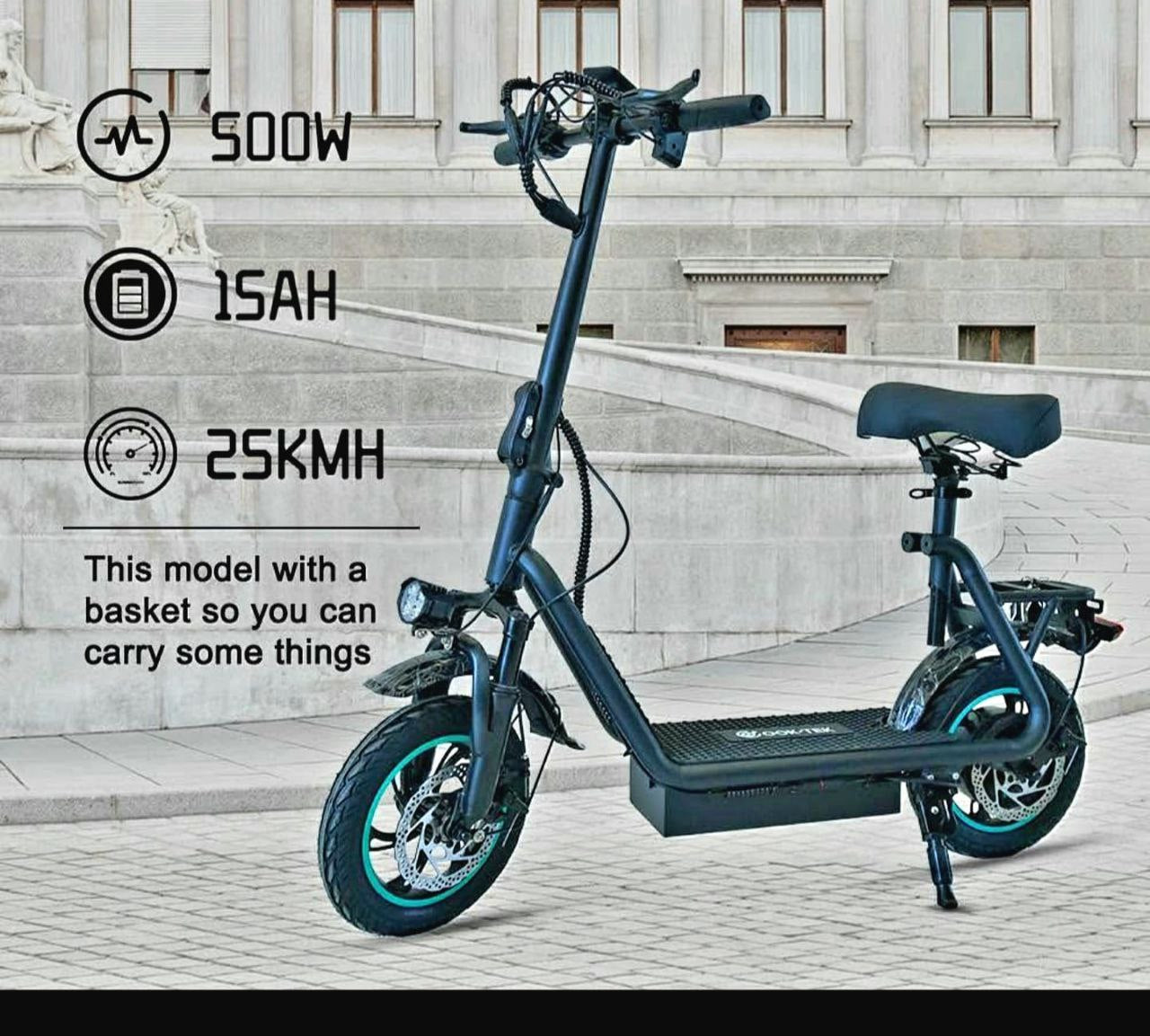 V12Pro E-Scooter – Komfort trifft Power Aran Shop