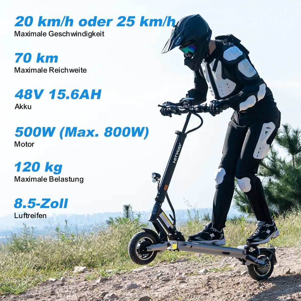 HITWAY H6 E-Scooter Mit Straßenzulassung ABE Aran Shop