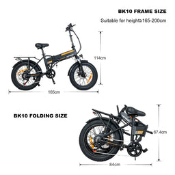 HITWAY BK10 faltbares Elektrofahrrad aranbike